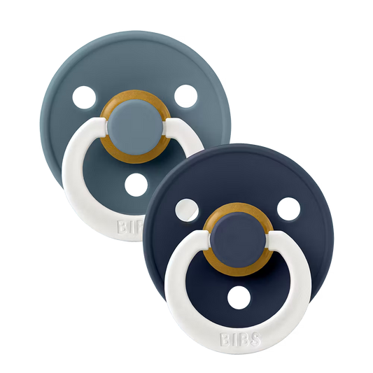 BIBS Dummies 'Night Glow' - Petrol/Deep Space