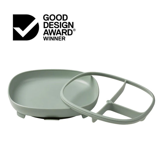2 in 1 Suction Plate | Sage