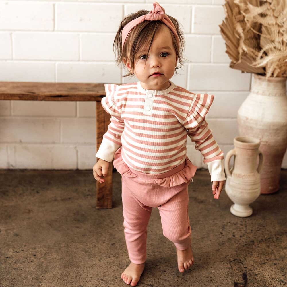 Rose Organic Pants Size 6-12M