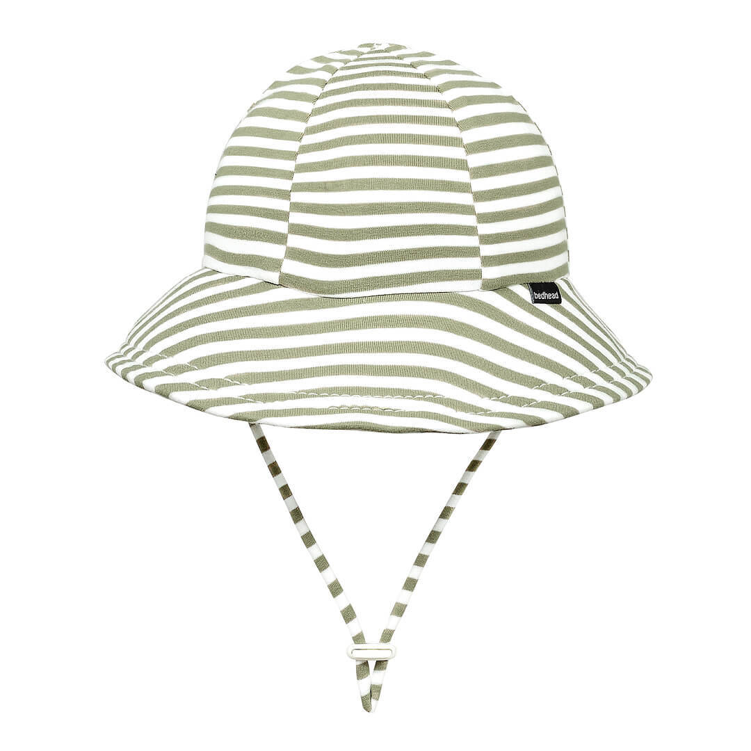 Toddler Bucket Hat | Khaki Stripe