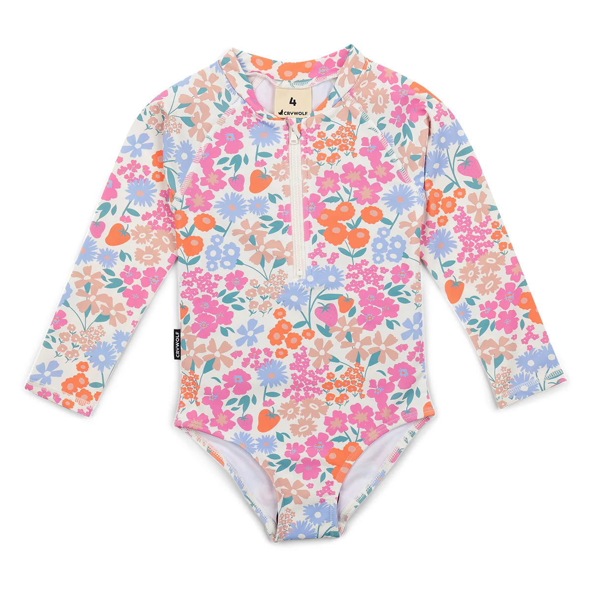 Long Sleeve Swimsuit Berry Garden