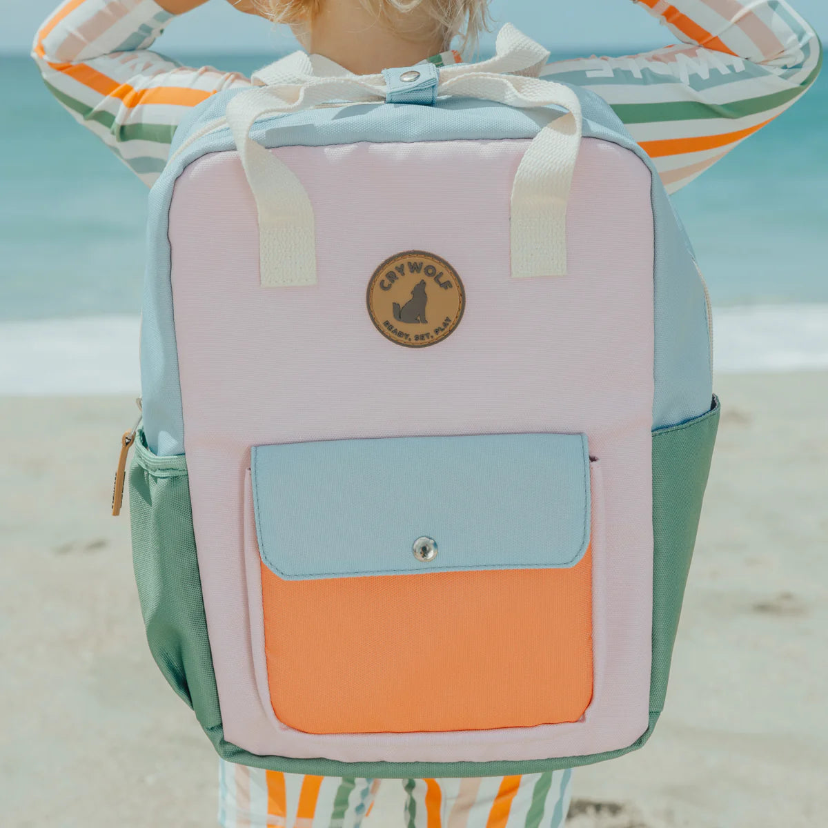 Mini Backpack | Sunset Colour Block