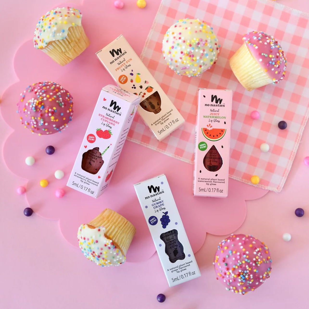 Natural Lip Gloss Juicy Watermelon