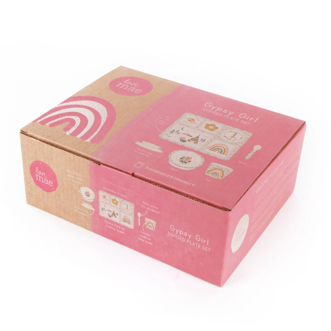 Divider Plate Gift Set | Gypsy Girl