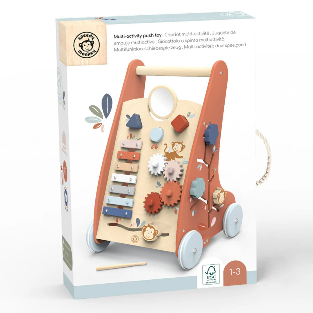 Multi-Activity Push Toy Walker