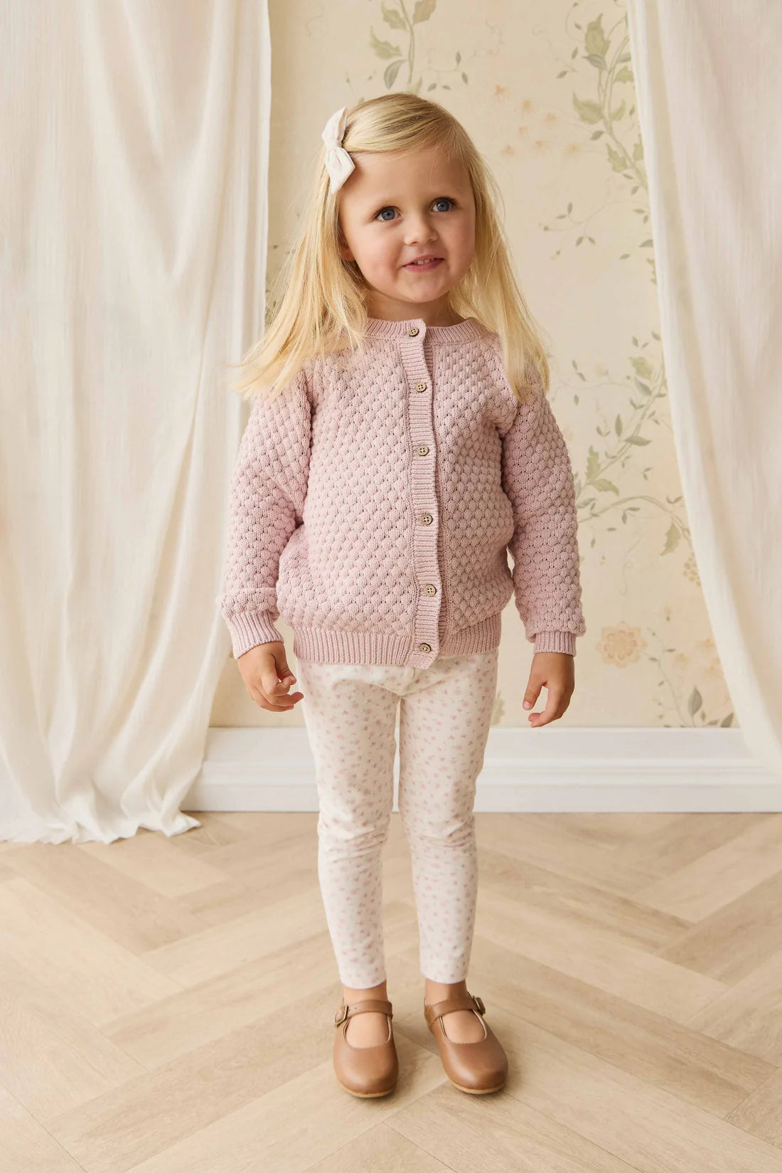Organic Cotton Everyday Legging | Victoria Blush