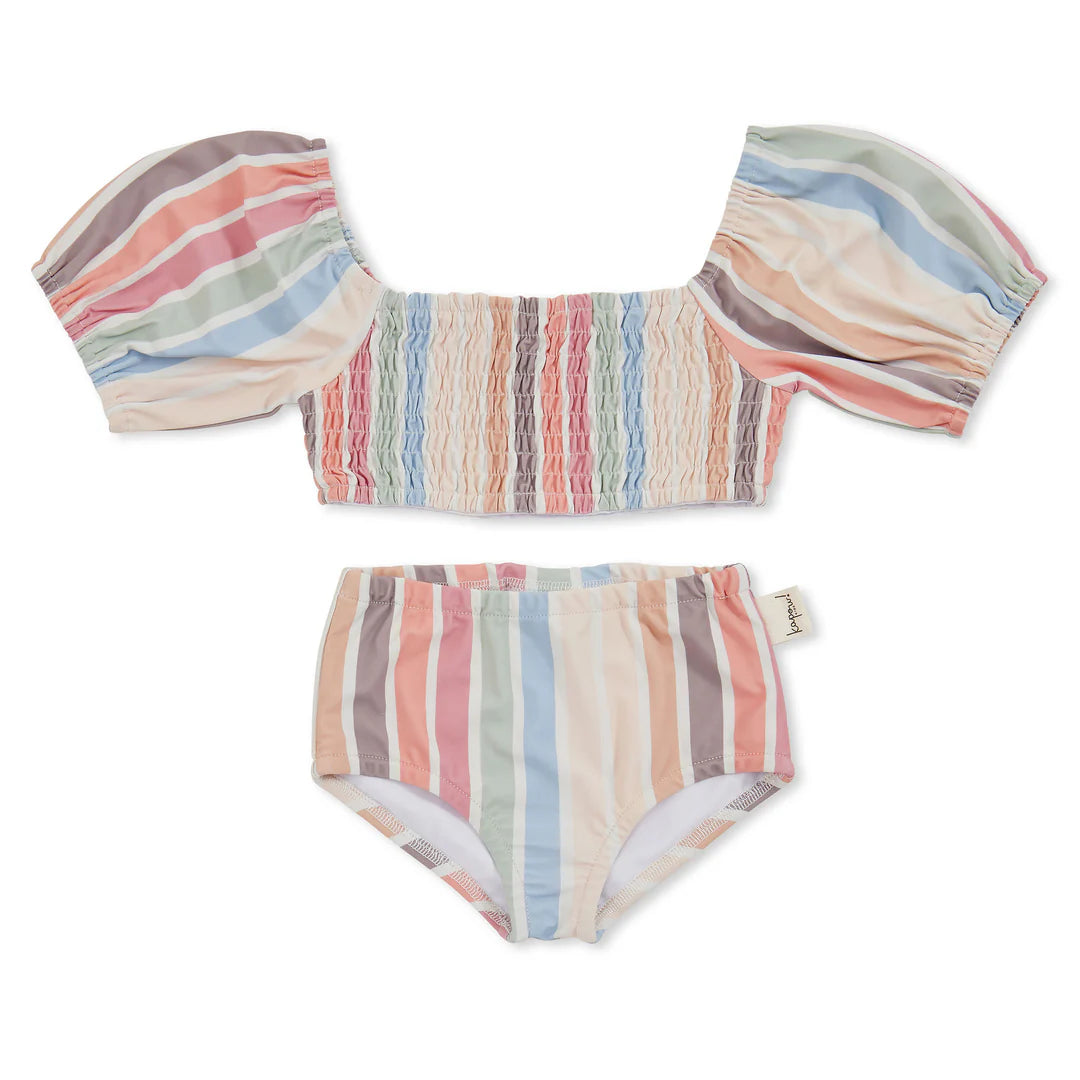 SIZE 2 Sun Stripe Swimsuit UPF50+