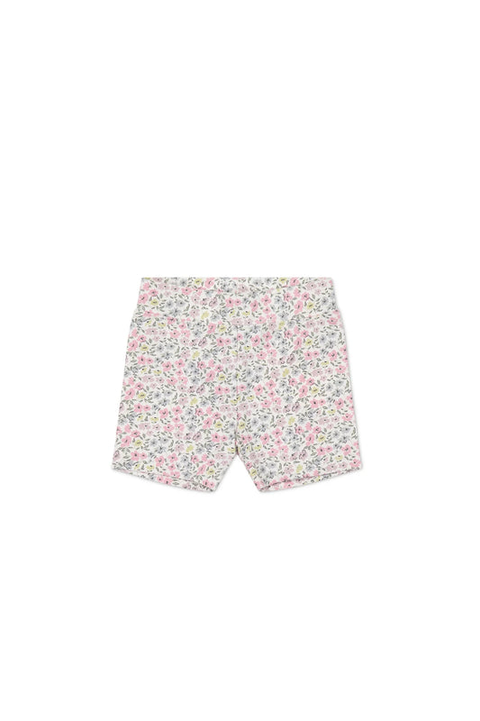 Organic Cotton Everyday Bike Short | Fifi Mini Slightly Pink | Size 4&5