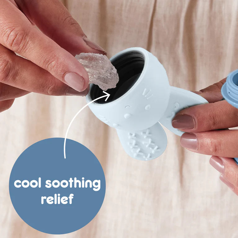 Chill + Fill Teether | Lullaby Blue