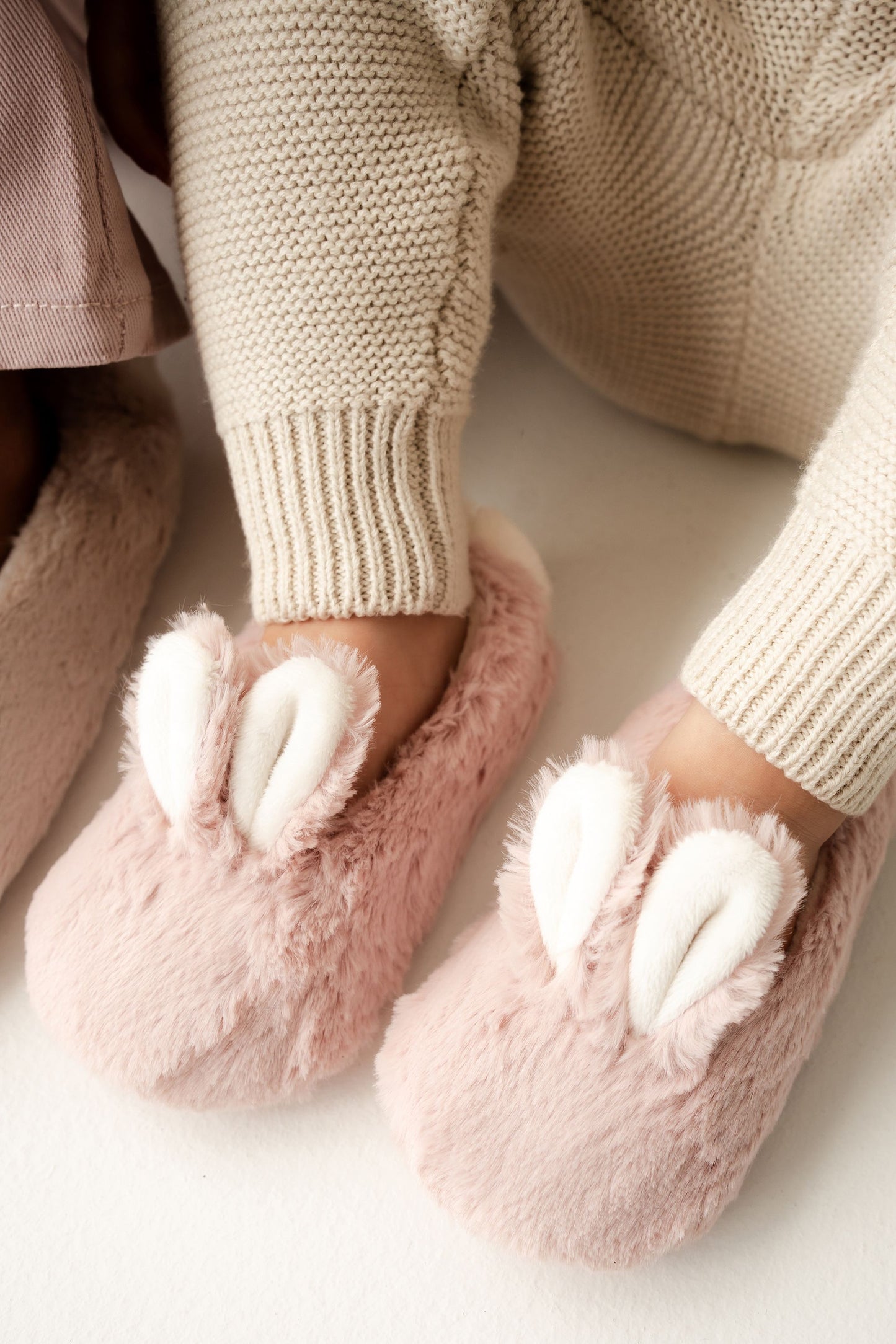 Bunny Slippers | Rose
