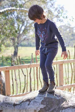 Charcoal Garment Dyed Track Pant