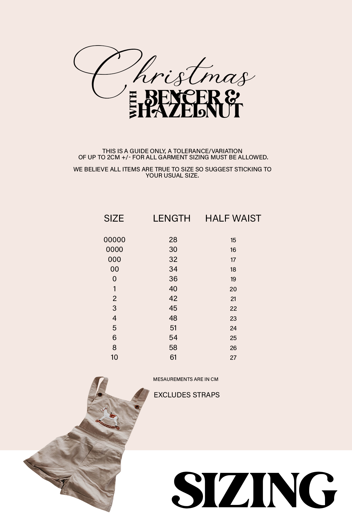 Rocking Horse Overalls