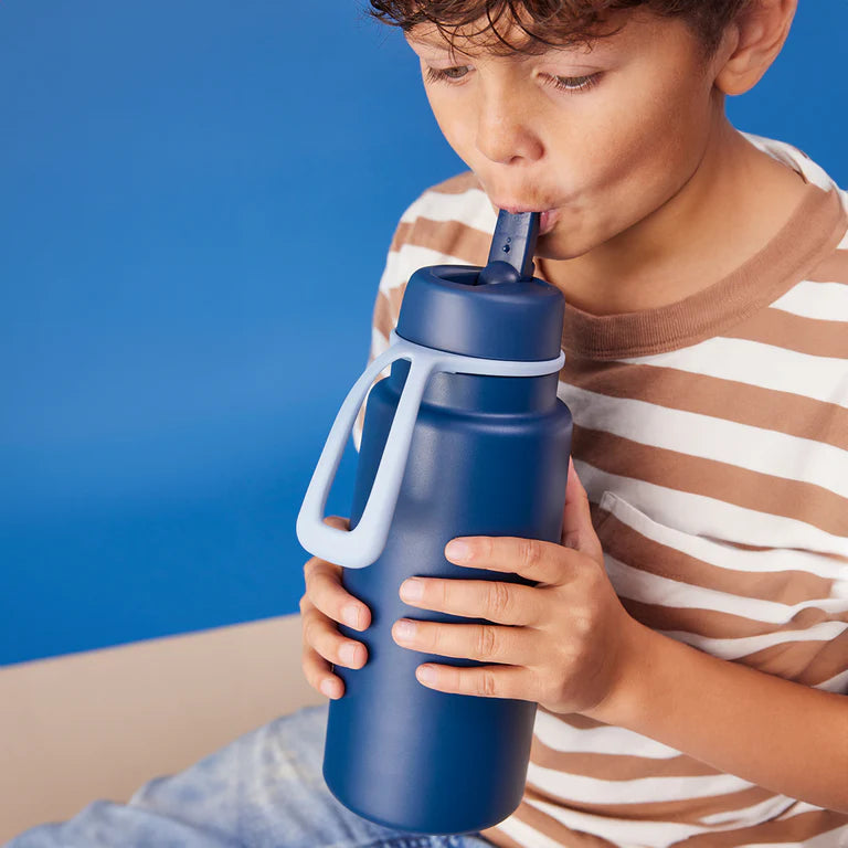 1L Insulated Flip Top Drink Bottle | Midnight