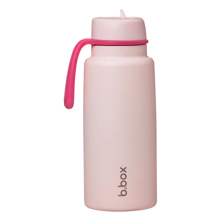 1L Insulated Flip Top Drink Bottle | Pink Paradise