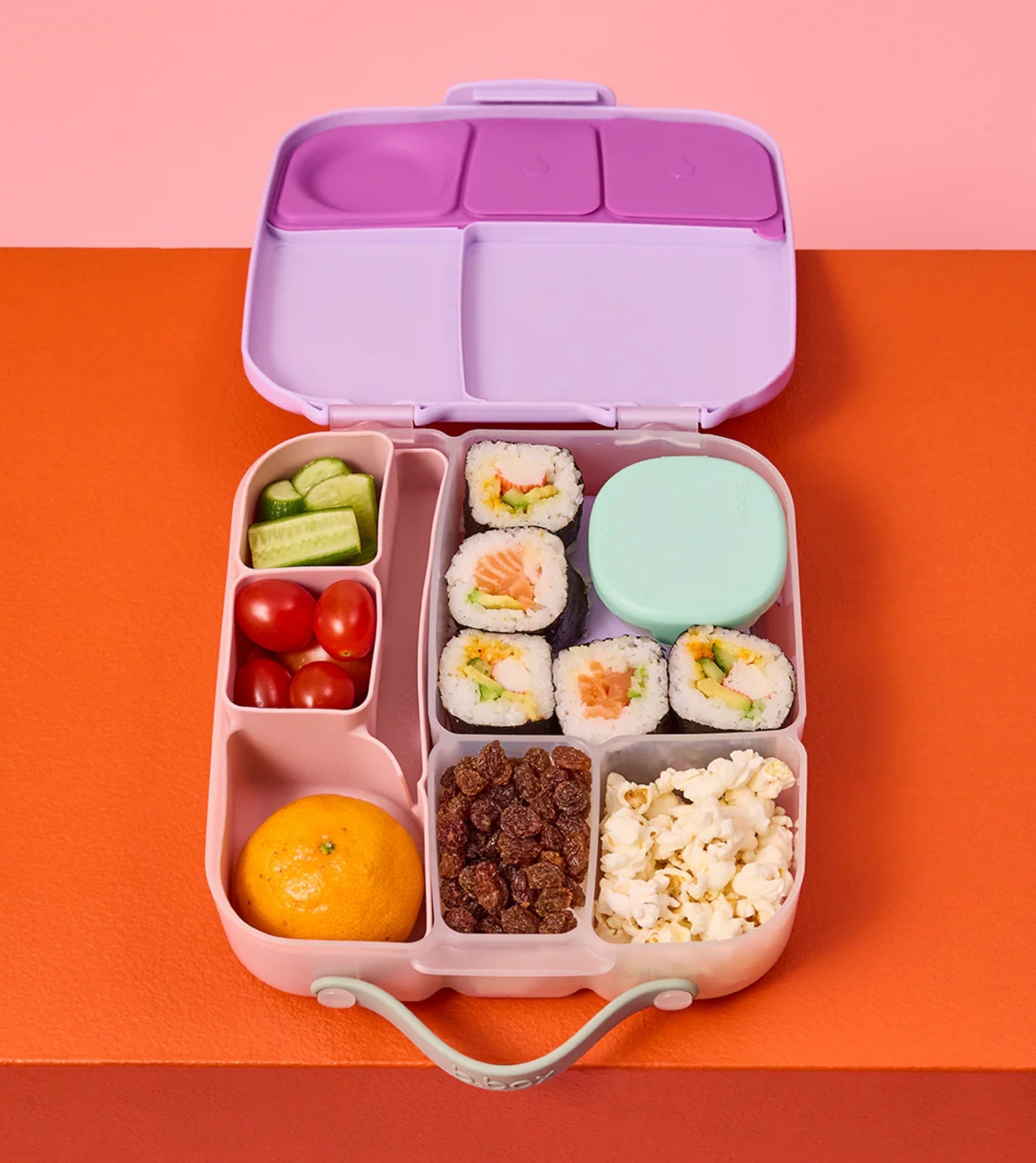 Silicone Bento Tray for Lunchbox Berry