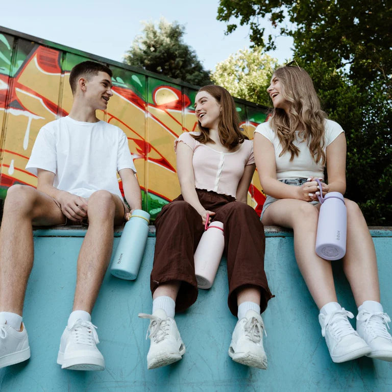 1L Insulated Flip Top Drink Bottle | Pink Paradise