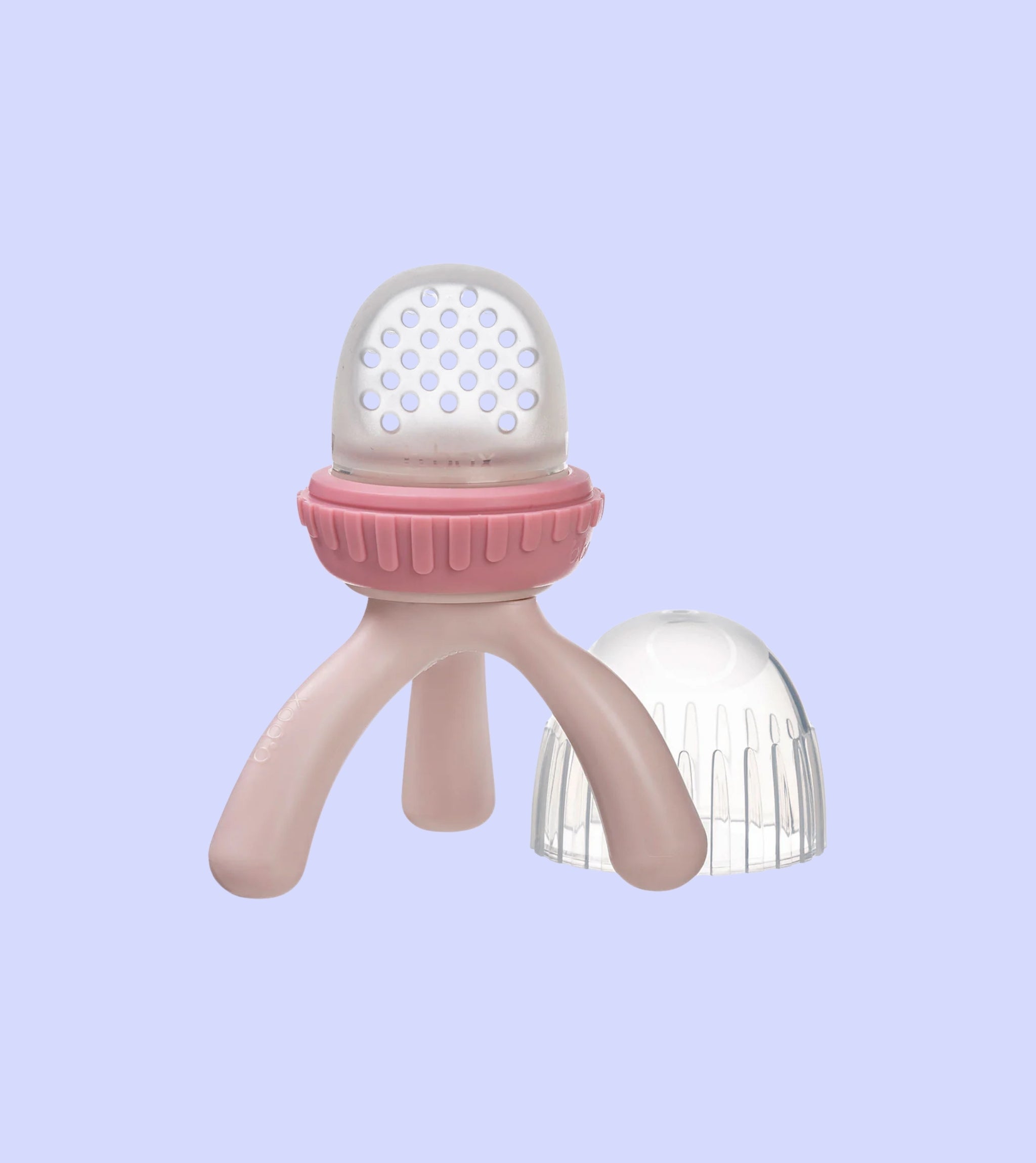 Silicone Fresh Food Feeder Blush