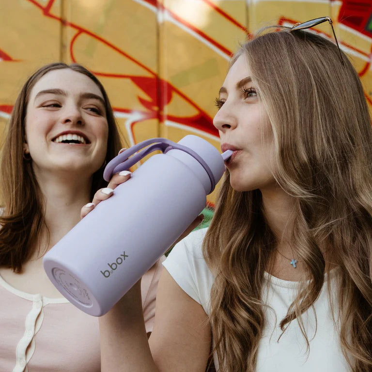1L Insulated Flip Top Drink Bottle | Lilac Love