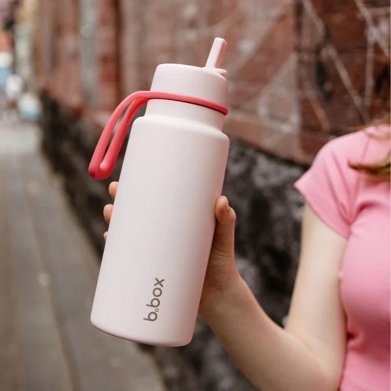 1L Insulated Flip Top Drink Bottle | Pink Paradise