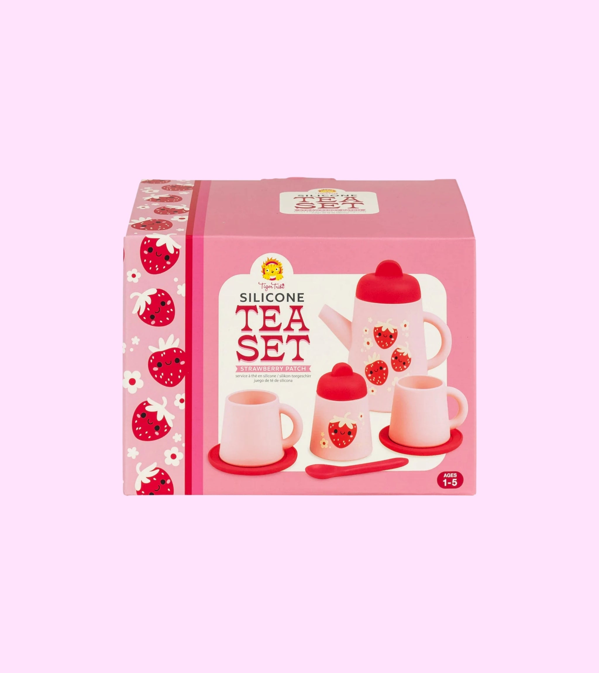 Strawberry Patch Silicone Tea Set