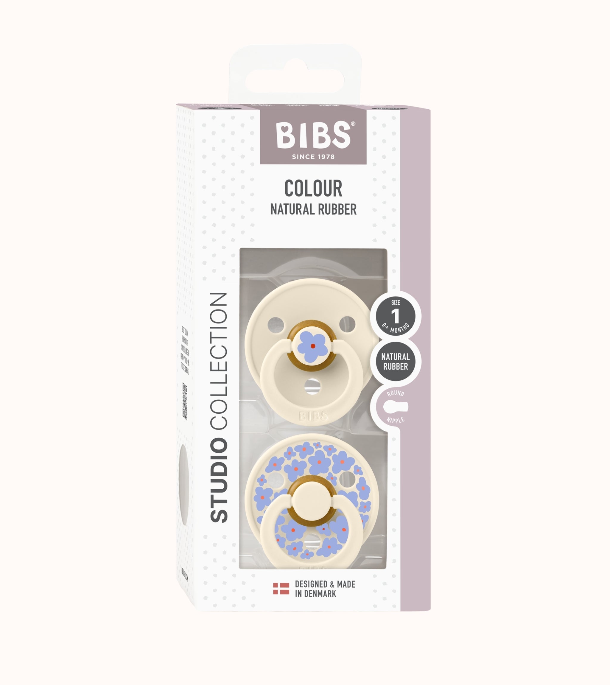 BIBS Dummies Studio Jasmine/Ivory Mix