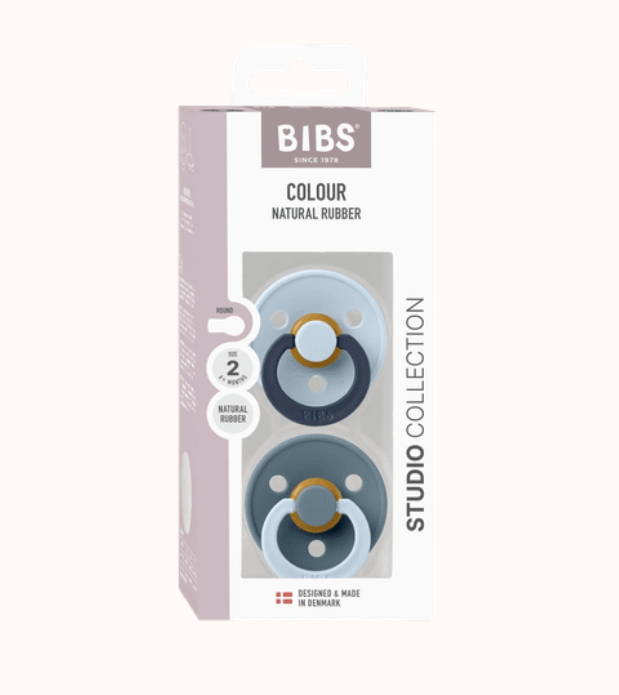 BIBS Dummies Fusion Baby Blue/Petrol