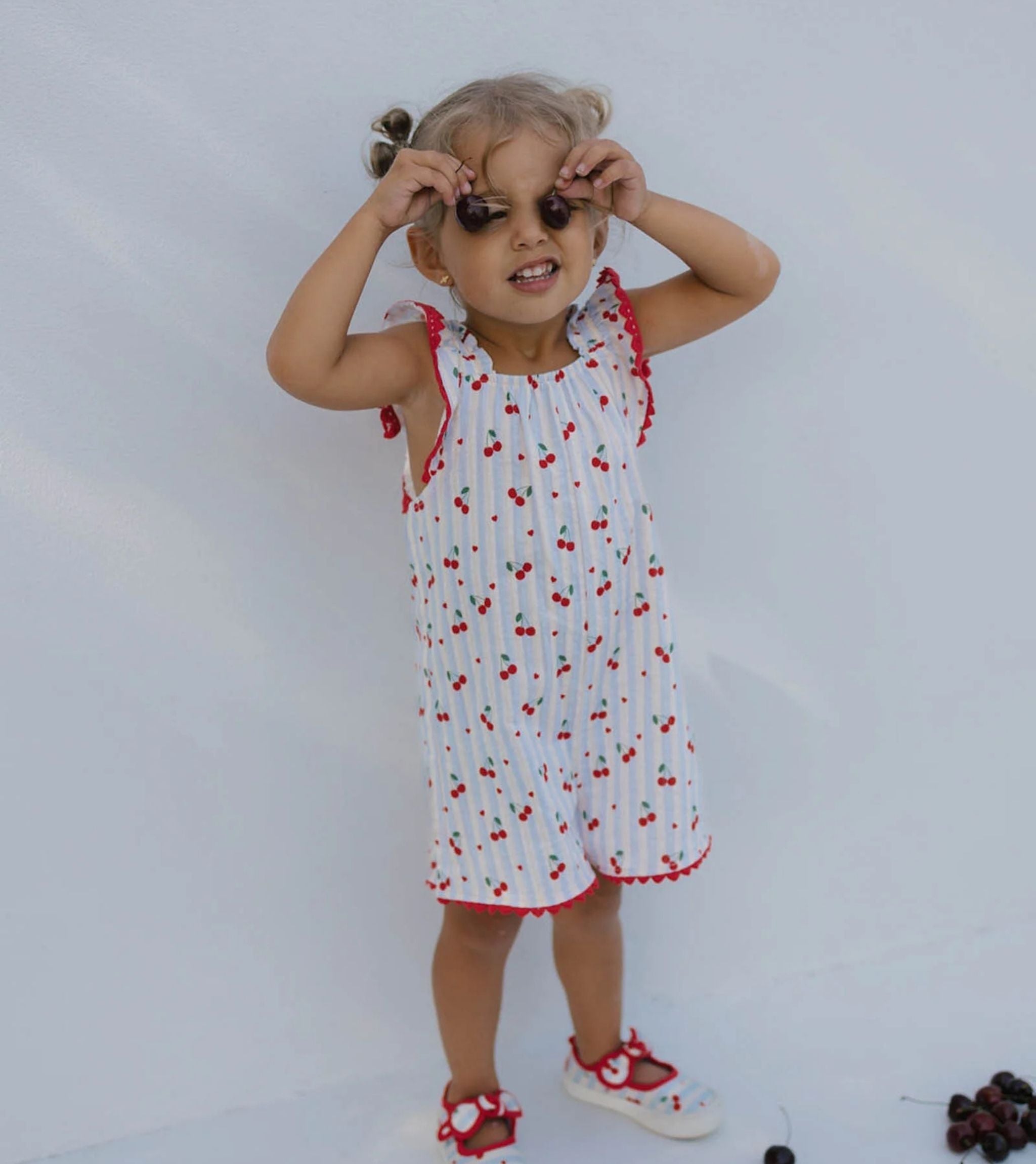 Meadow Overalls | Cherry