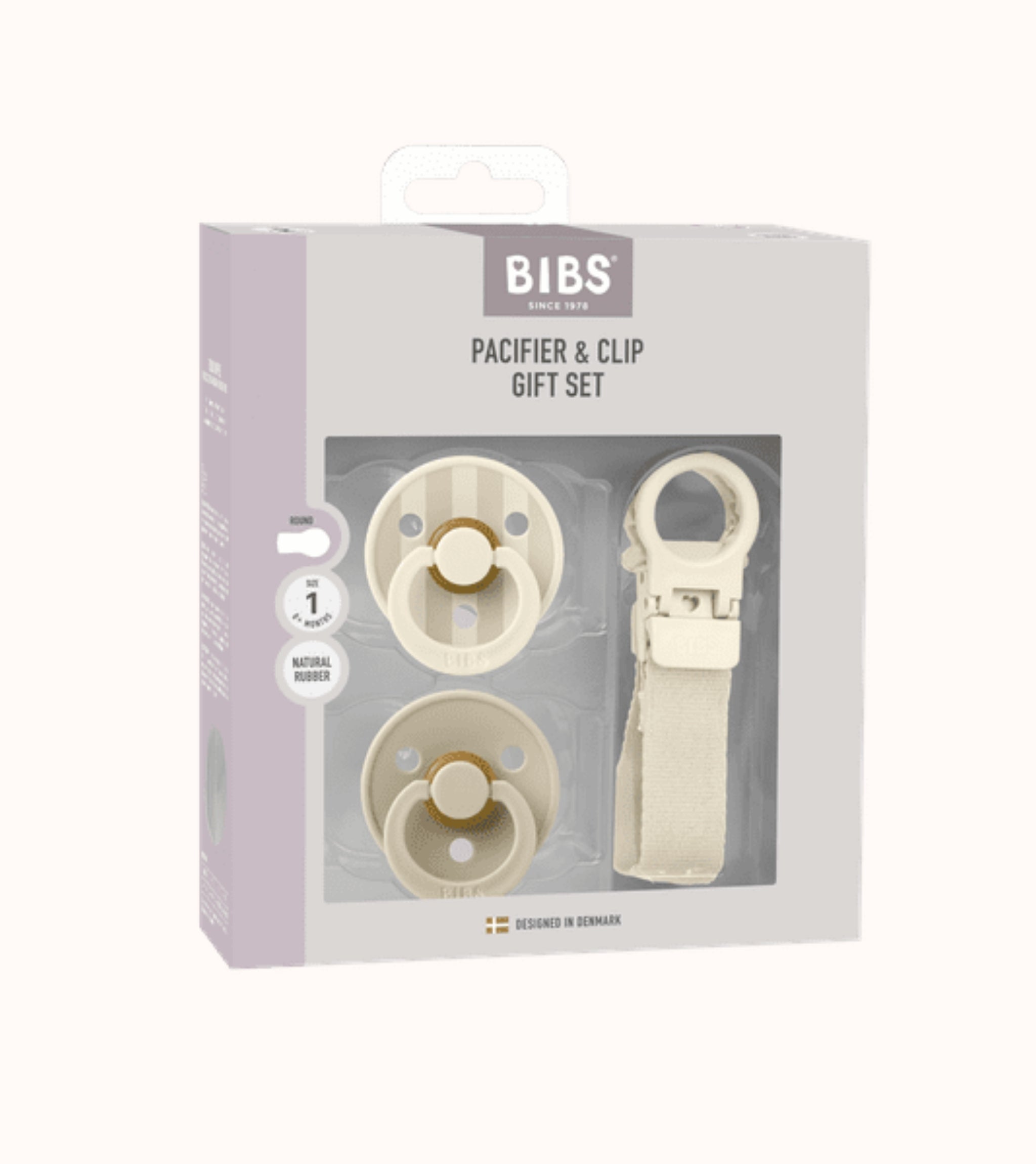 Colour Dummy & Loop Clip Gift Set Ivory