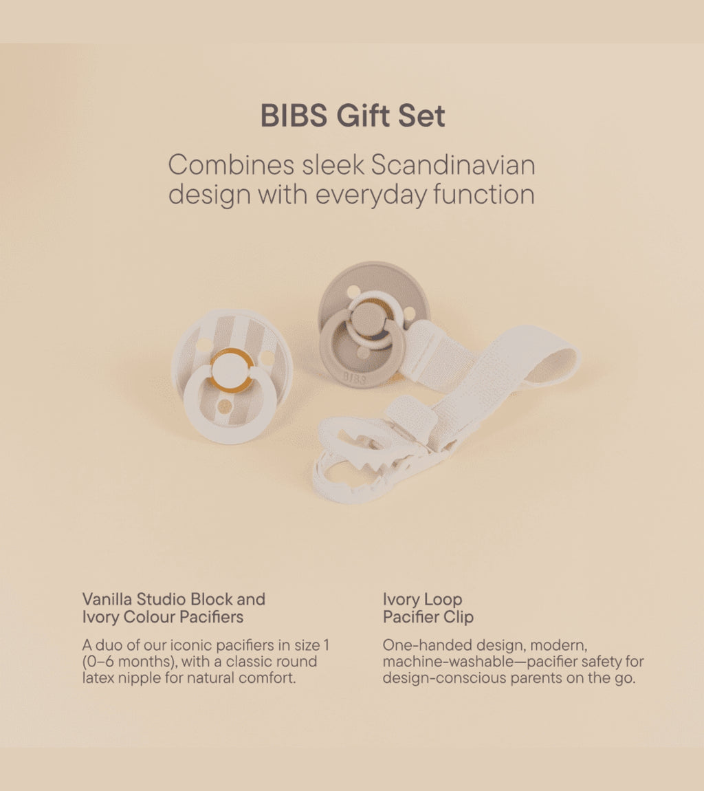 Colour Dummy & Loop Clip Gift Set Ivory