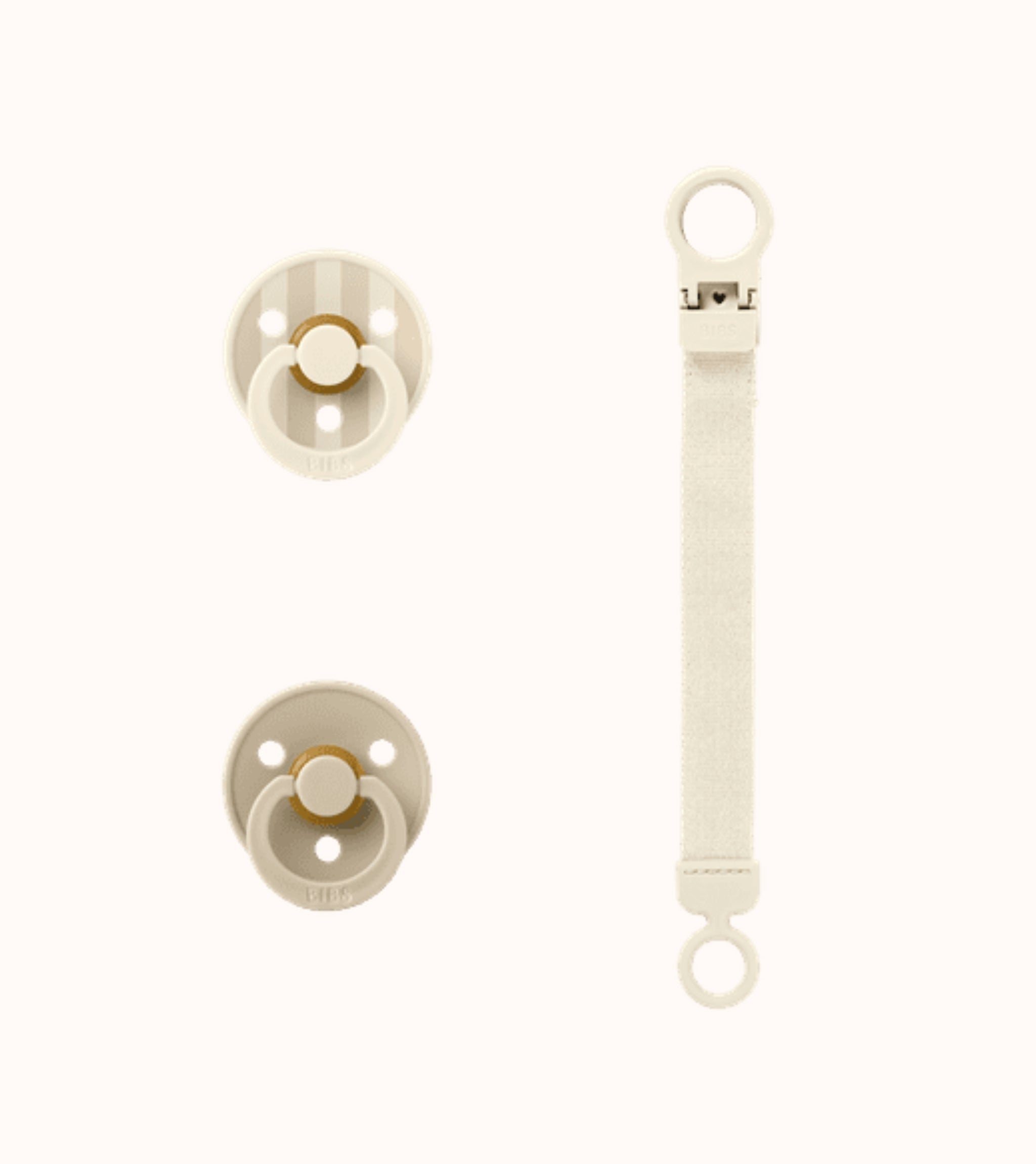 Colour Dummy & Loop Clip Gift Set Ivory