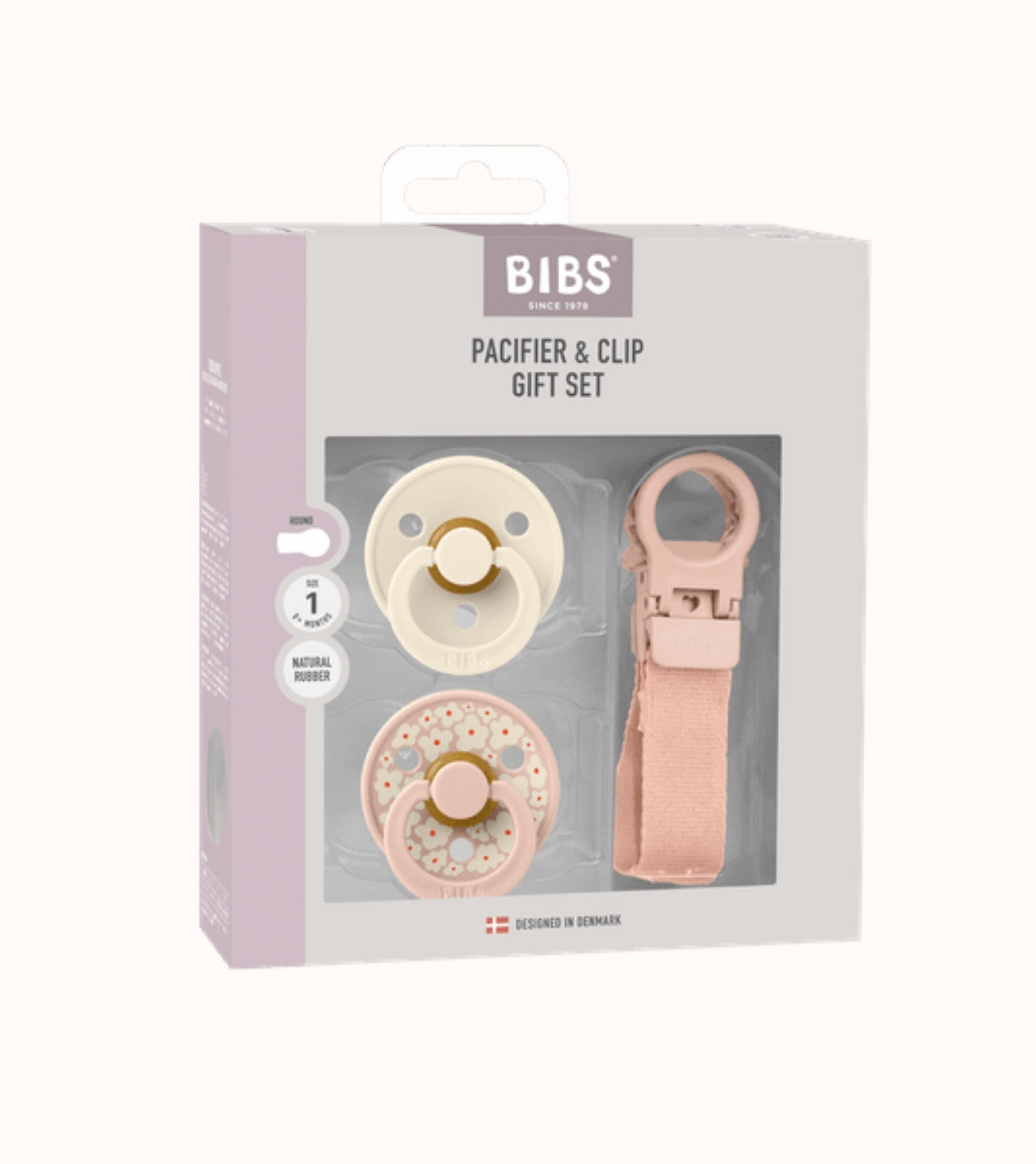 Colour Dummy & Loop Clip Gift Set Blush