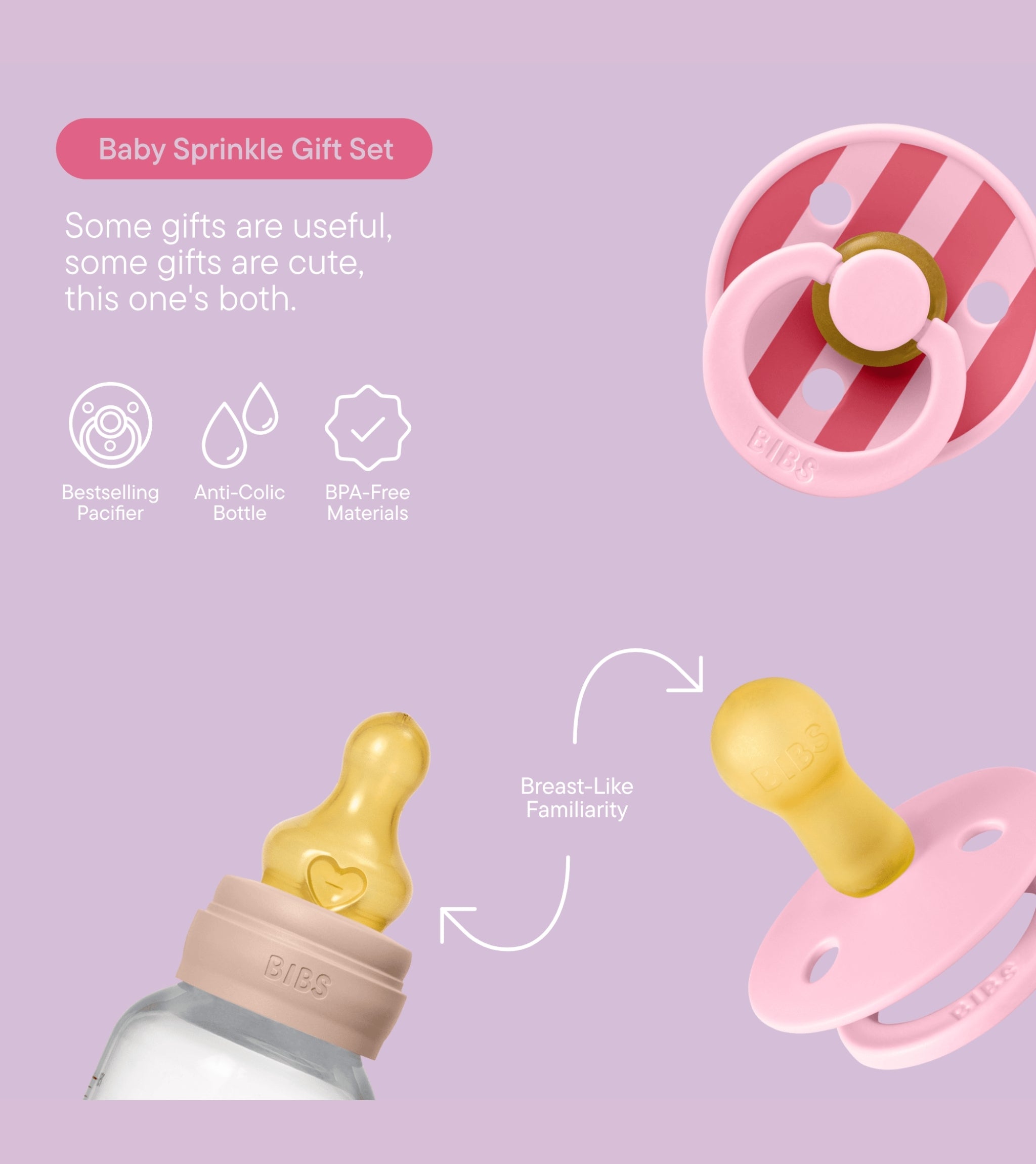 Baby Sprinkle Gift Set Blush
