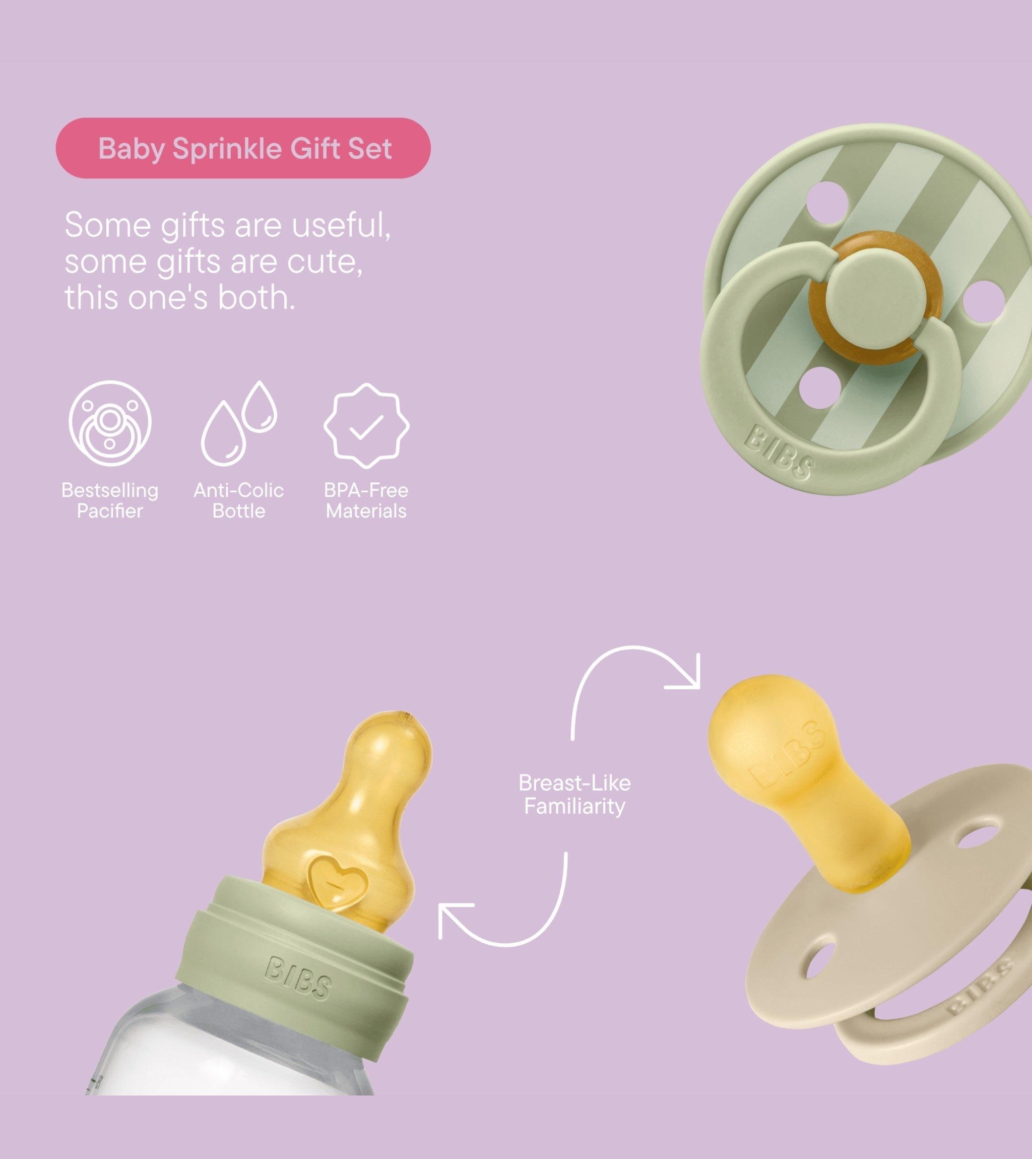 Baby Sprinkle Gift Set Sage