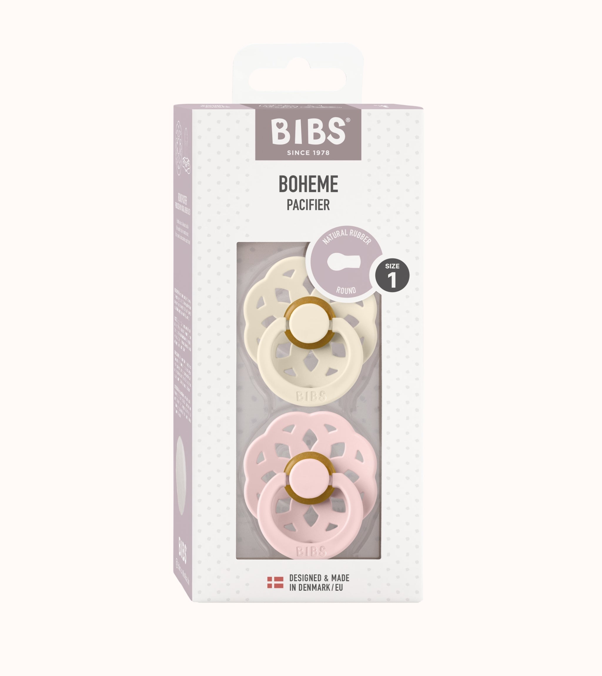 BIBS Dummies Boheme Ivory/Blossom