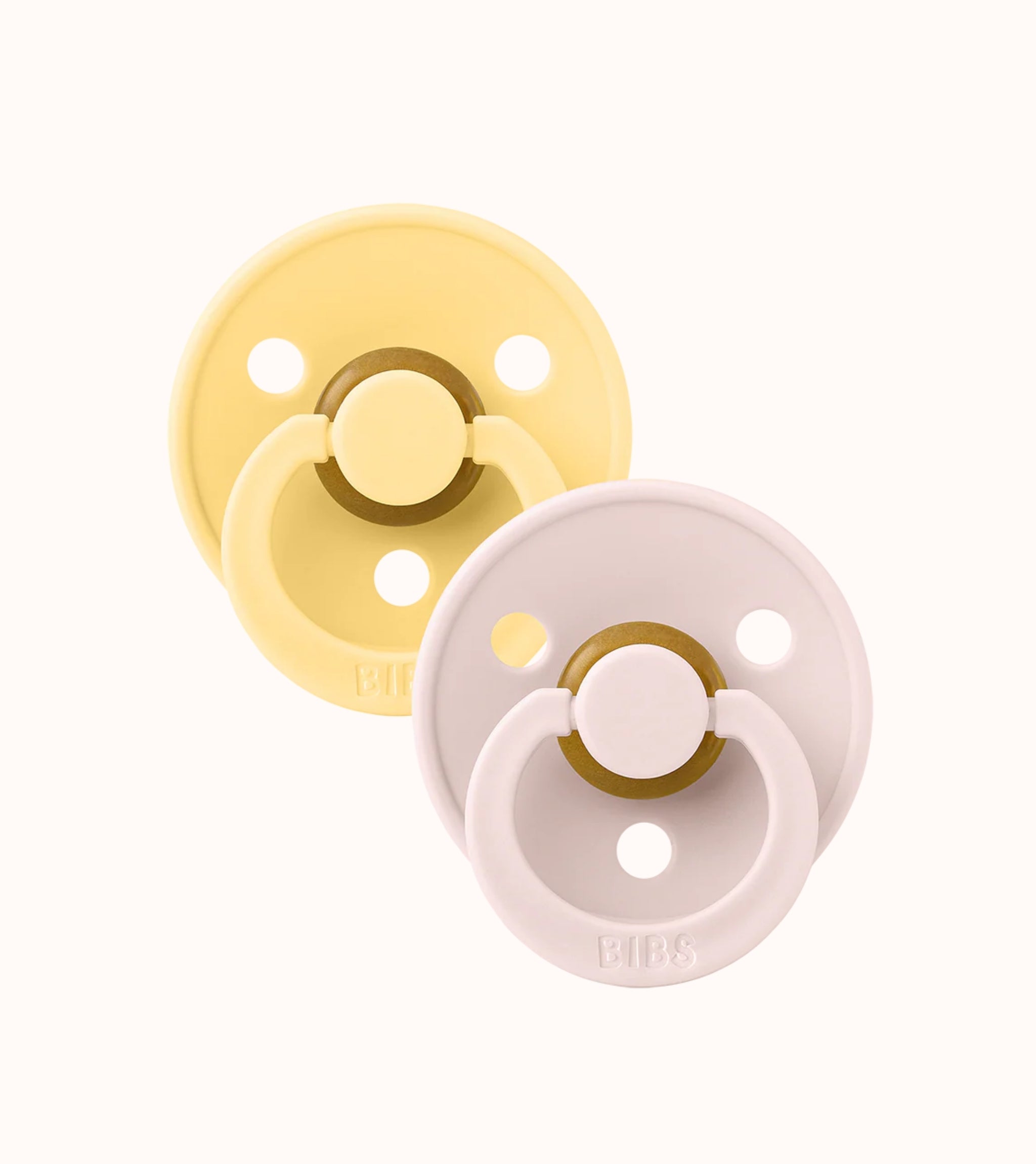 BIBS Dummies Pale Butter/Petal