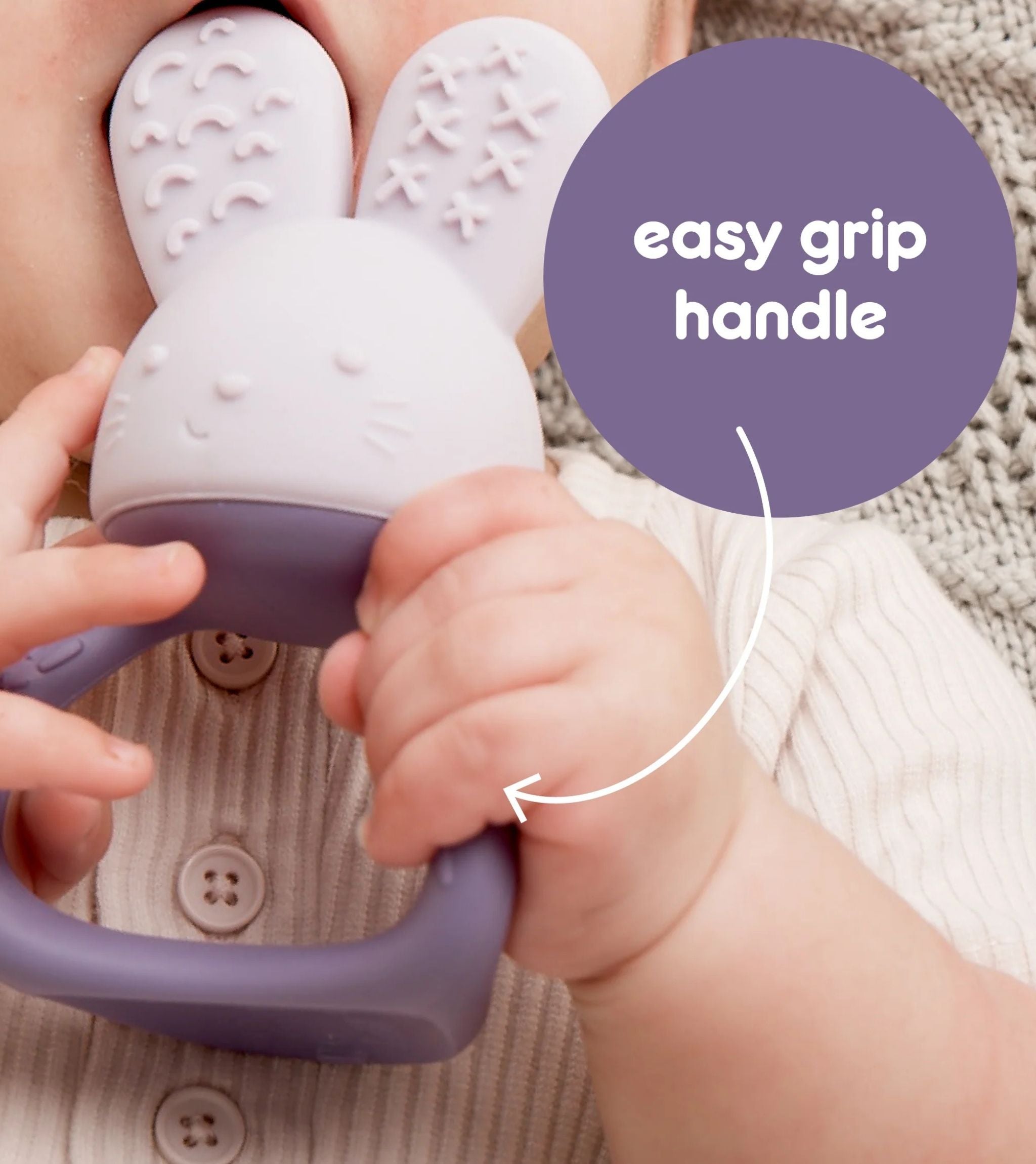 Chill + Fill Teether | Peony