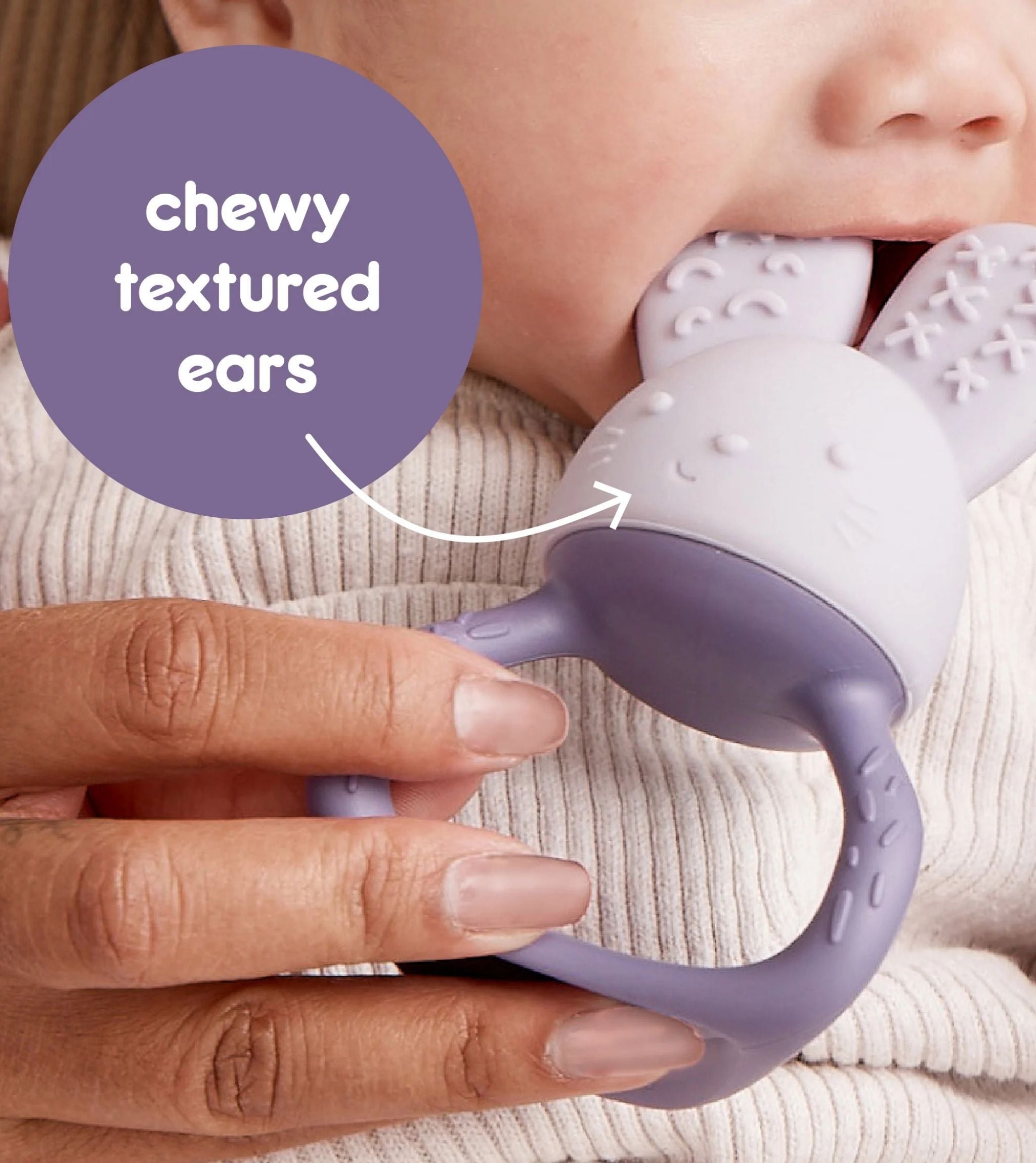 Chill + Fill Teether | Peony
