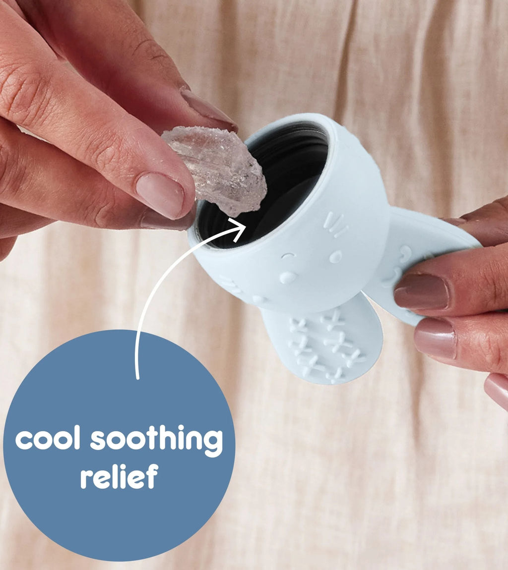 Chill + Fill Teether | Lullaby Blue