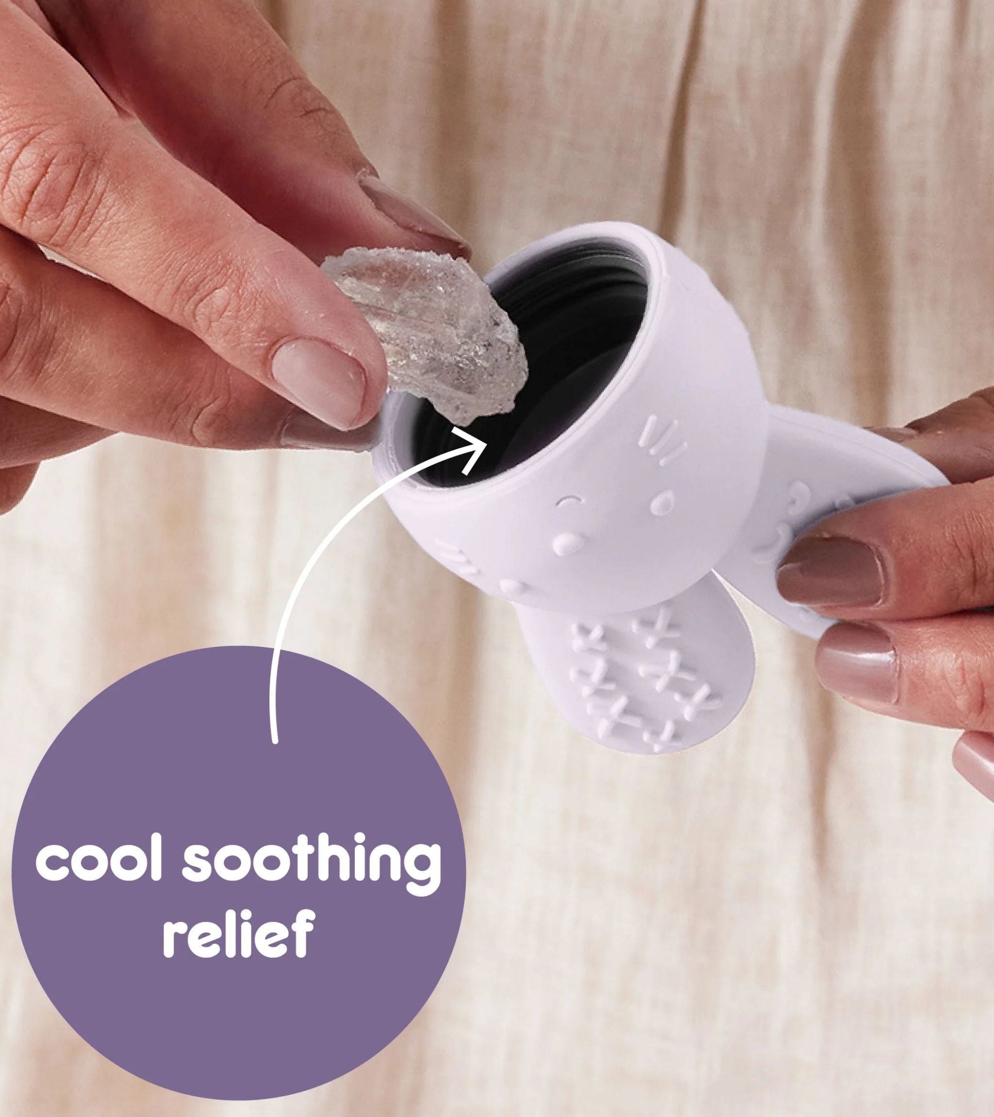 Chill + Fill Teether | Peony