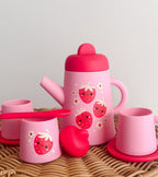 Strawberry Patch Silicone Tea Set