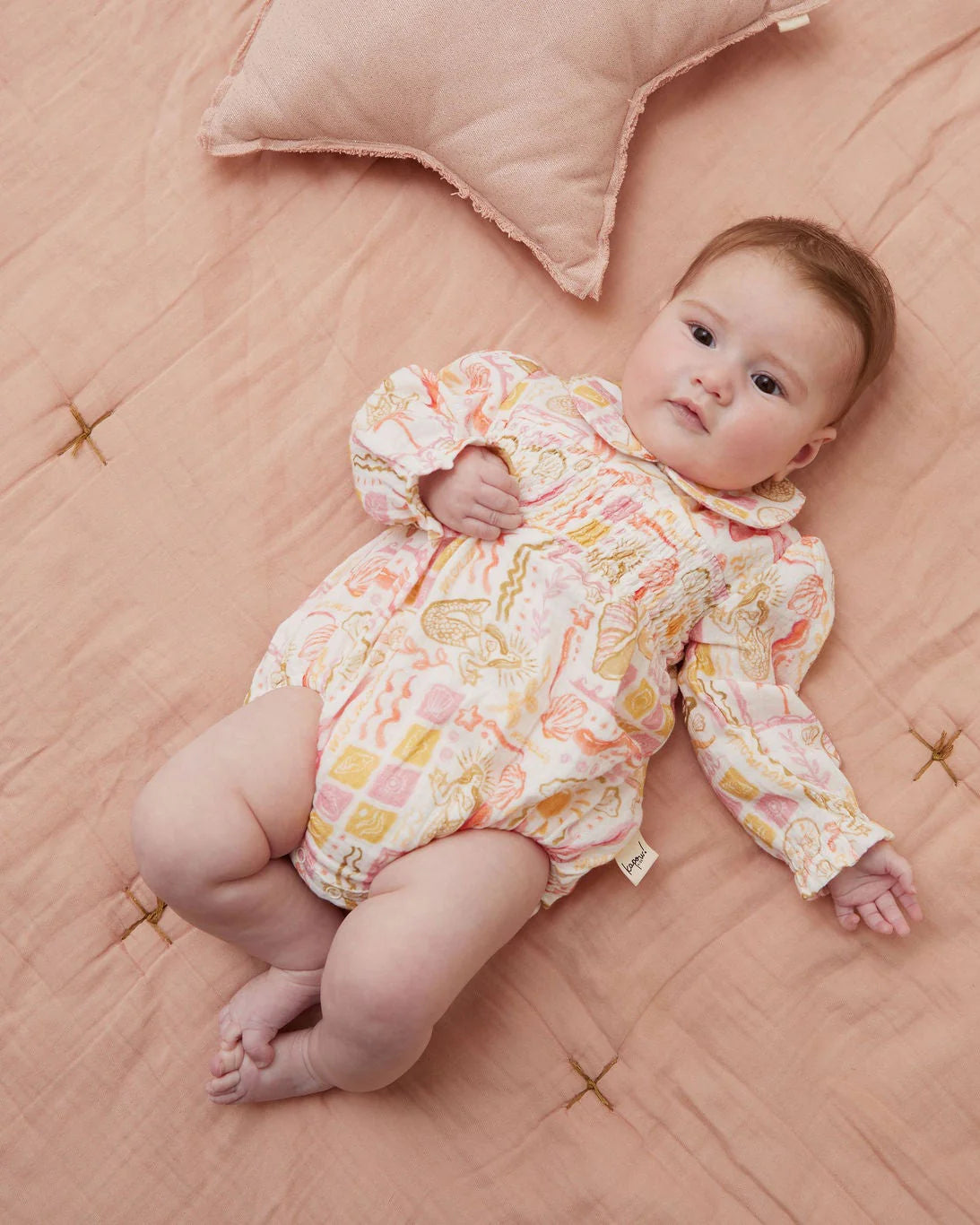 Mermaid Beach Collared Playsuit