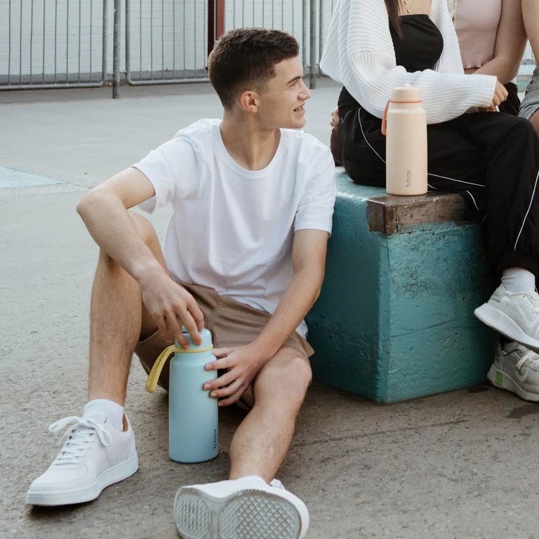 1L Insulated Flip Top Drink Bottle | Poolside