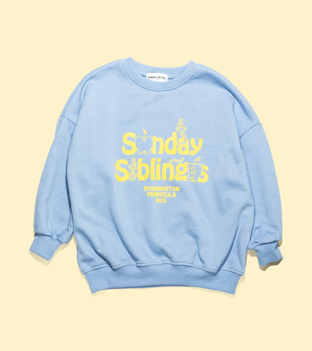 Doc Sweater Blue and Yellow