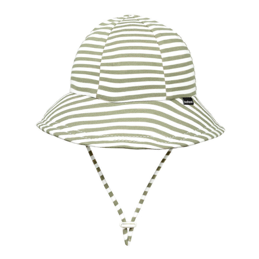 Toddler Bucket Hat | Khaki Stripe