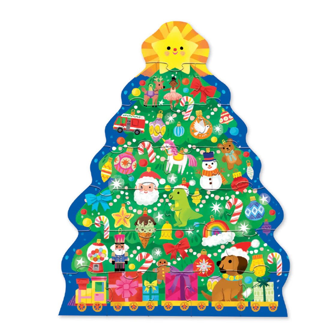 Classic Floor Puzzle 24 pc Christmas Tree