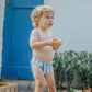 Reusable Swim Nappy Deep Sea Stripe