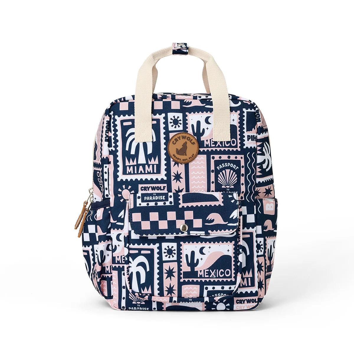 Mini Backpack | Blush Postcards