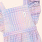 Rainbow Check Frill Playsuit
