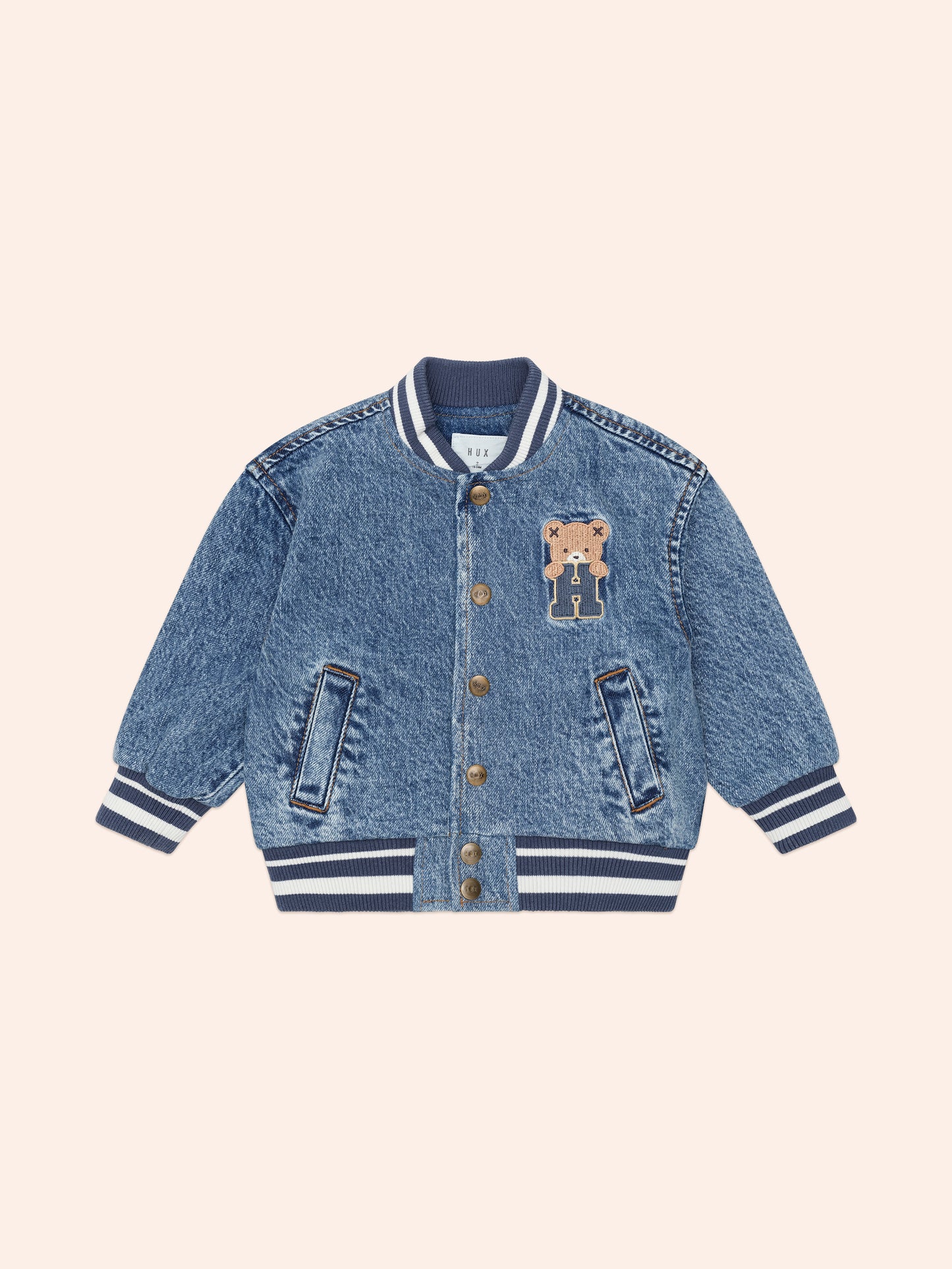 Dreamy Denim Bomber Jacket