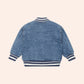 Dreamy Denim Bomber Jacket